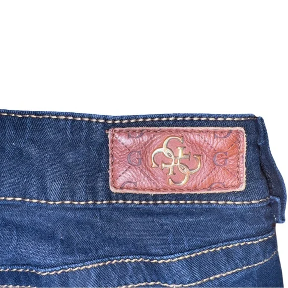 GUESS Premium Logo-Embossed Jeans - Picture 4 of 7